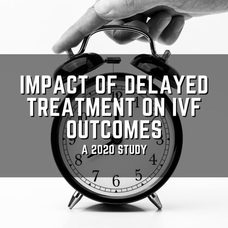 Impact of delayed treatment on IVF outcomes