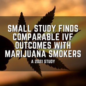 Small study finds comparable IVF outcomes with marijuana smokers