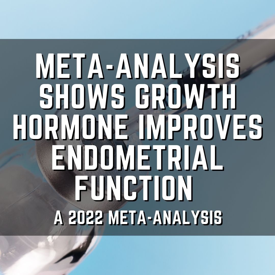 Meta-analysis shows growth hormone improves endometrial function