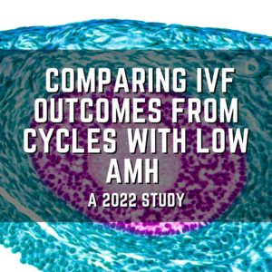 Comparing IVF outcomes from cycles with low AMH