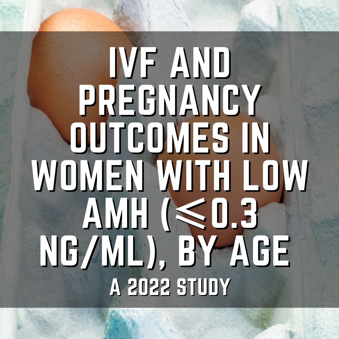 IVF and pregnancy outcomes in women with low AMH (≤0.3 ng/ml), by age