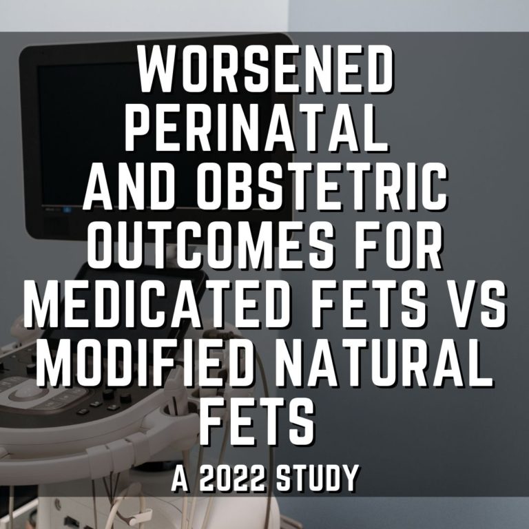 Worsened perinatal and obstetric outcomes for medicated FETs vs modified natural FETs