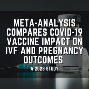 Meta-analysis compares COVID-19 vaccine impact on IVF and pregnancy outcomes