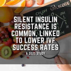 Silent insulin resistance is common, linked to lower IVF success rates