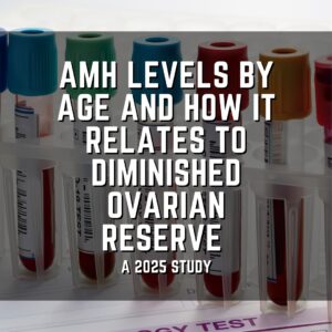AMH levels by age and how it relates to diminished ovarian reserve