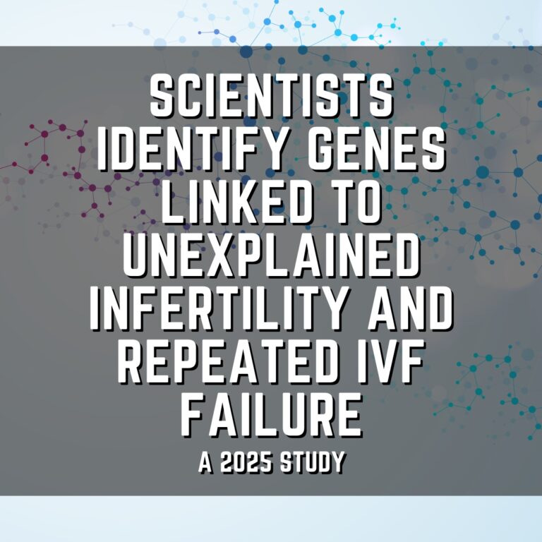 Scientists map genes linked to unexplained infertility and repeated IVF failure