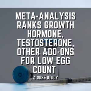 Meta-analysis ranks growth hormone, testosterone, other add-ons for low egg count