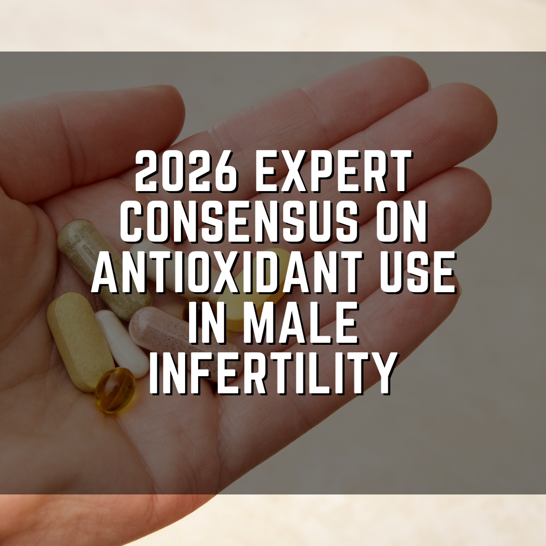 2026 expert consensus on antioxidant use in male infertility